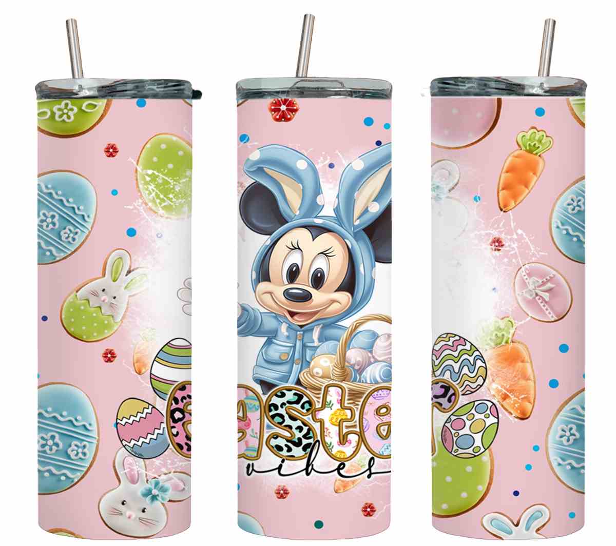 Happy Easter Mickey and Minnie-8959